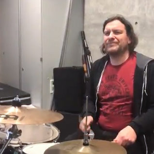 drummer playing for project united #sidebyside