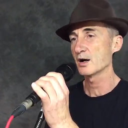 singer recording a song for the world #sidebyside